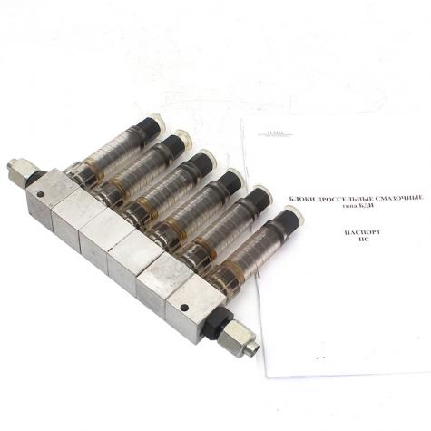 Блок дроссельный смазочный БДИ-6, БДИ-6-1 фото 4