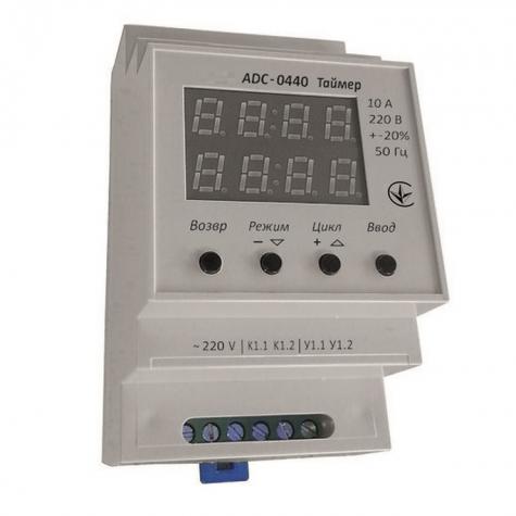 Таймер циклический ADC-0440 (реле времени) фото 1
