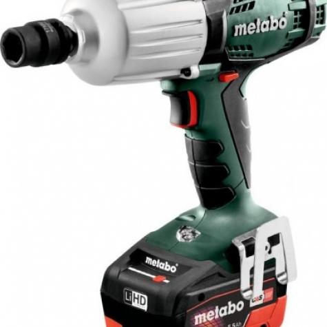 Гайковерт аккумуляторный METABO SSW 18 LTX 5,5 Ач LiHD 600 ударный [602198660] фото 1