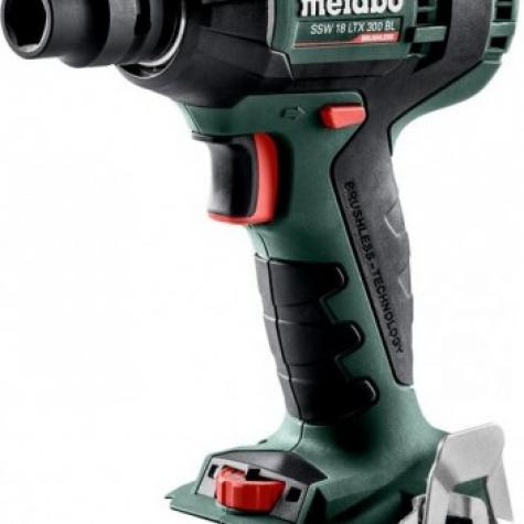 Гайковерт аккумуляторный METABO SSW 18 LTX 300 BL ударный, бесщеточный без АКБ и З/У, Metaloc [602395840] фото 1