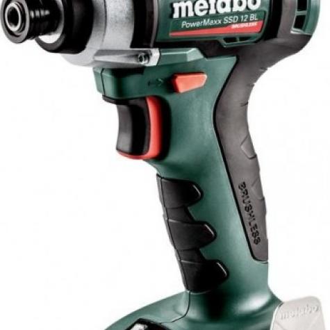 Гайковерт аккумуляторный METABO PowerMaxx SSD 12 BL без АКБ и ЗУ, бесщеточный [601115890] фото 1