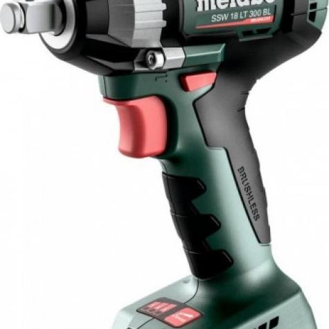Гайковерт аккумуляторный METABO SSW 18 LT 300 BL ударный, бесщеточный без АКБ и ЗУ, MetaBOX [602398840] MetaBOX фото 1