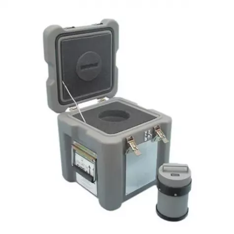 Компактная система транспортировки для флаконов с защитными пеналами Compact PET Shipping System for Vial Pig фото 1
